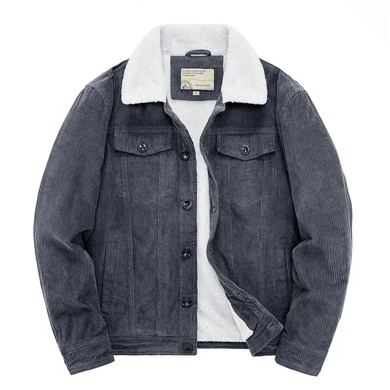Casaco Masculino de Inverno Parka com Forro Fleece - (Promoção de Inverno 2025)