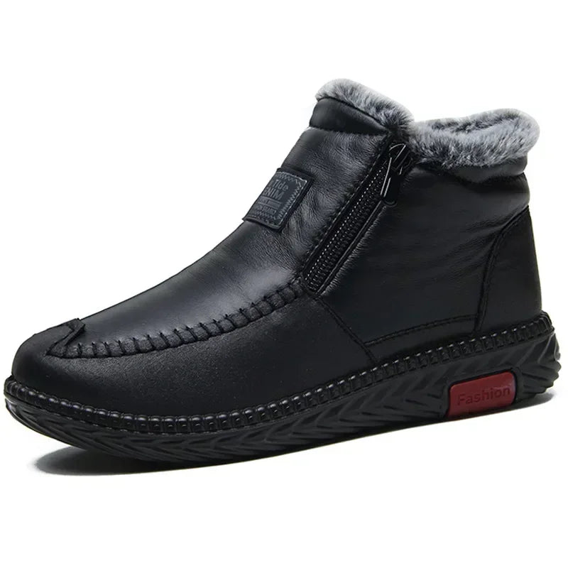Bota Feminina Forrada Antiderrapante com Cano Baixo e Acabamento Casual – (Promoção de Inverno 2025)