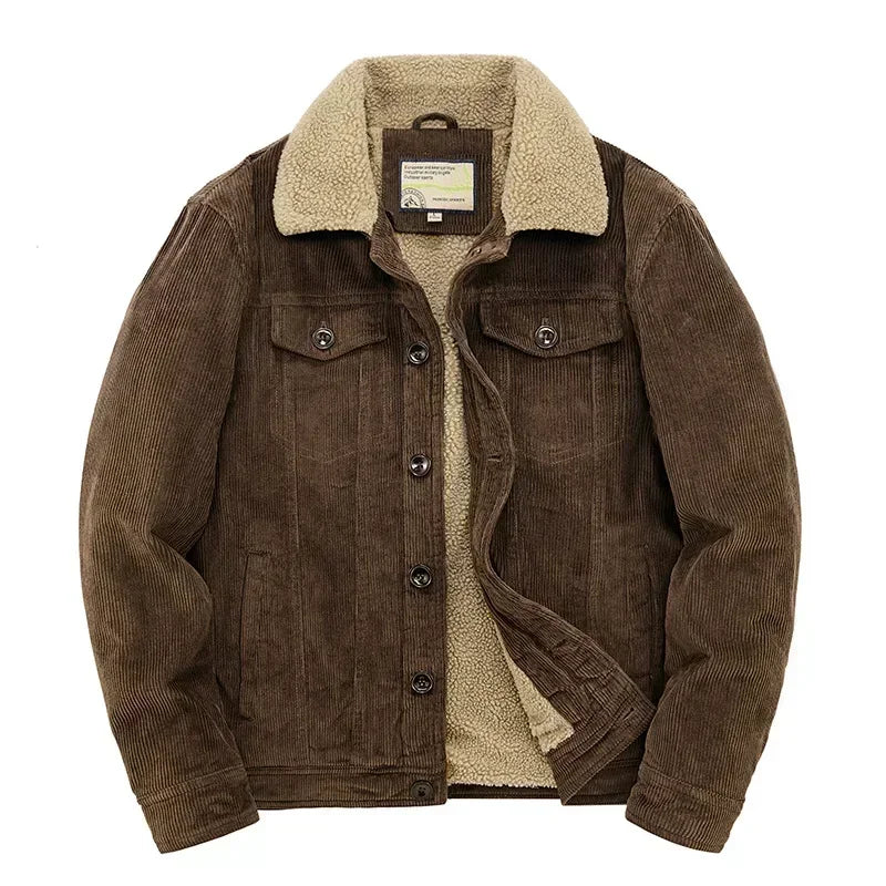 Casaco Masculino de Inverno Parka com Forro Fleece - (Promoção de Inverno 2025)