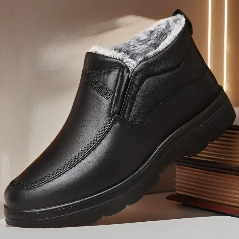 Bota Masculina Para Inverno com Solado Antiderrapante Forro em Algodão - (Promoção de Inverno 2025)