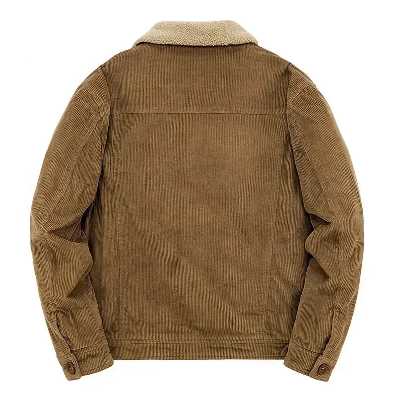 Casaco Masculino de Inverno Parka com Forro Fleece - (Promoção de Inverno 2025)