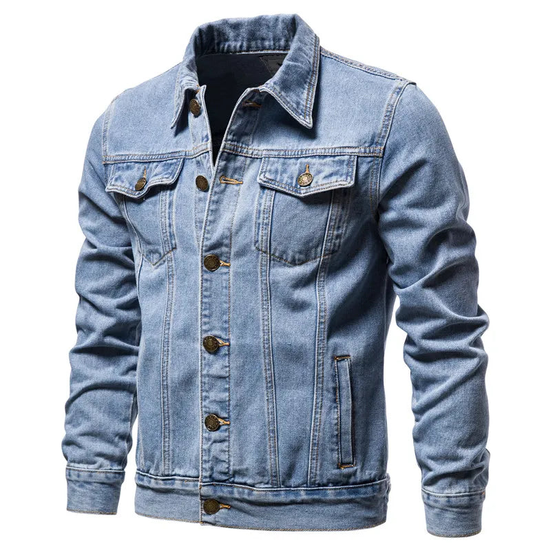 Jaqueta Jeans Masculina Slim Casual ( PROMOÇÃO DE INVERNO )