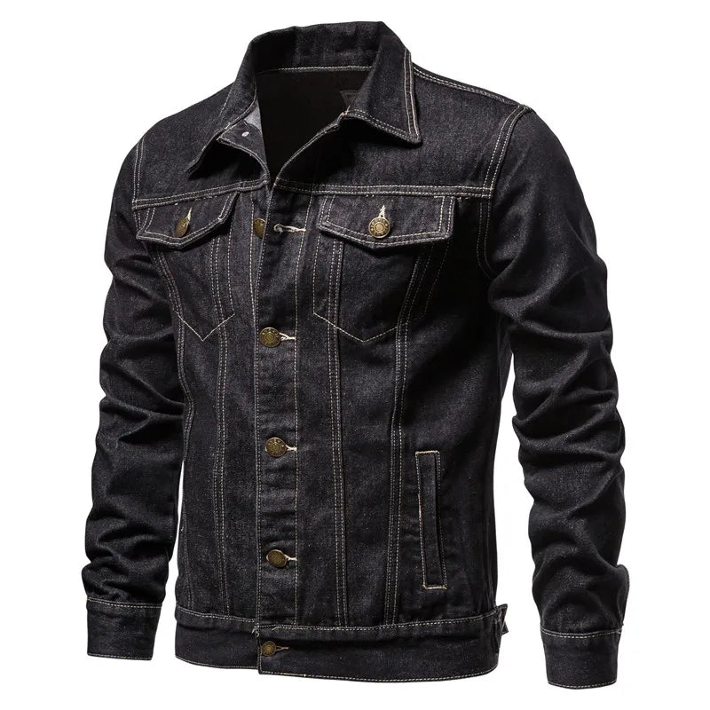 Jaqueta Jeans Masculina Slim Casual ( PROMOÇÃO DE INVERNO )