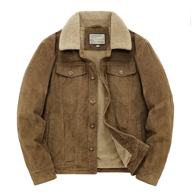 Casaco Masculino de Inverno Parka com Forro Fleece - (Promoção de Inverno 2025)