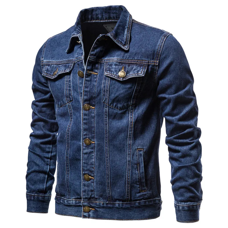 Jaqueta Jeans Masculina Slim Casual ( PROMOÇÃO DE INVERNO )