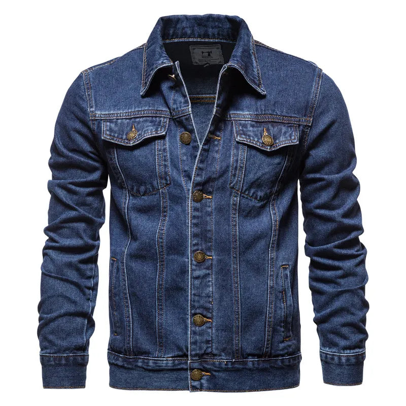 Jaqueta Jeans Masculina Slim Casual ( PROMOÇÃO DE INVERNO )