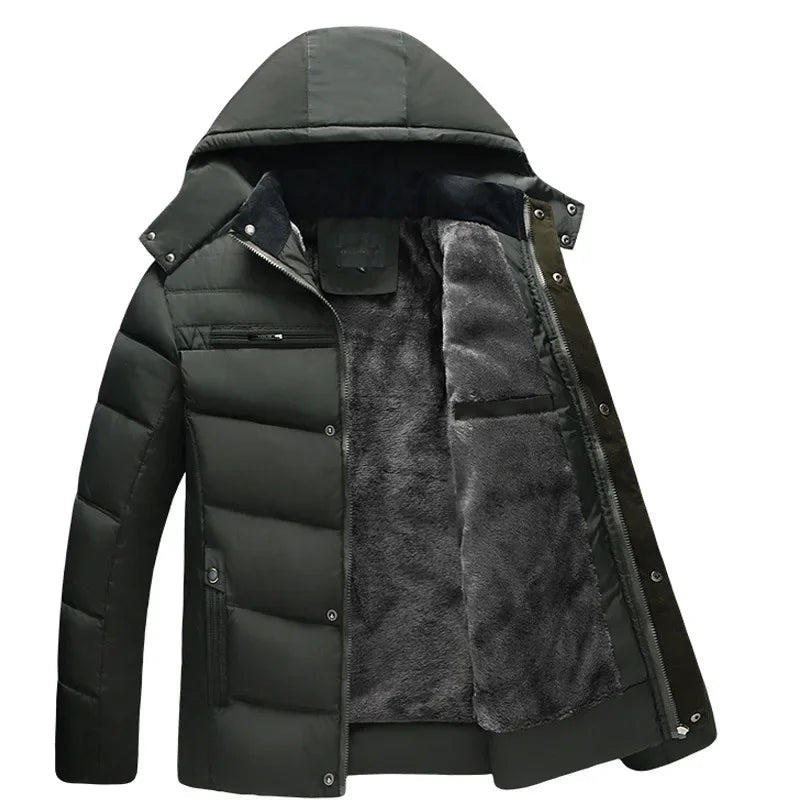 Jaqueta Masculina Térmica Premium em Algodão - (Promoção de Inverno 2025)