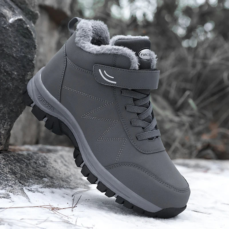 Bota Masculina Impermeável com Forro Peluciado Super Confortável – (Promoção de Inverno 2025)