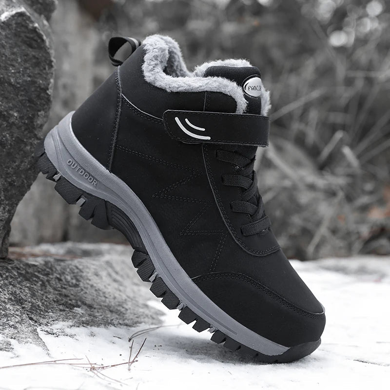 Bota Masculina Impermeável com Forro Peluciado Super Confortável – (Promoção de Inverno 2025)
