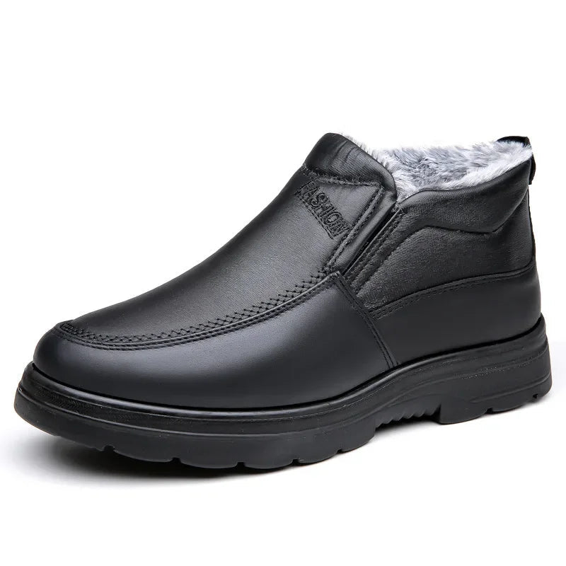 Bota Masculina Para Inverno com Solado Antiderrapante Forro em Algodão - (Promoção de Inverno 2025)