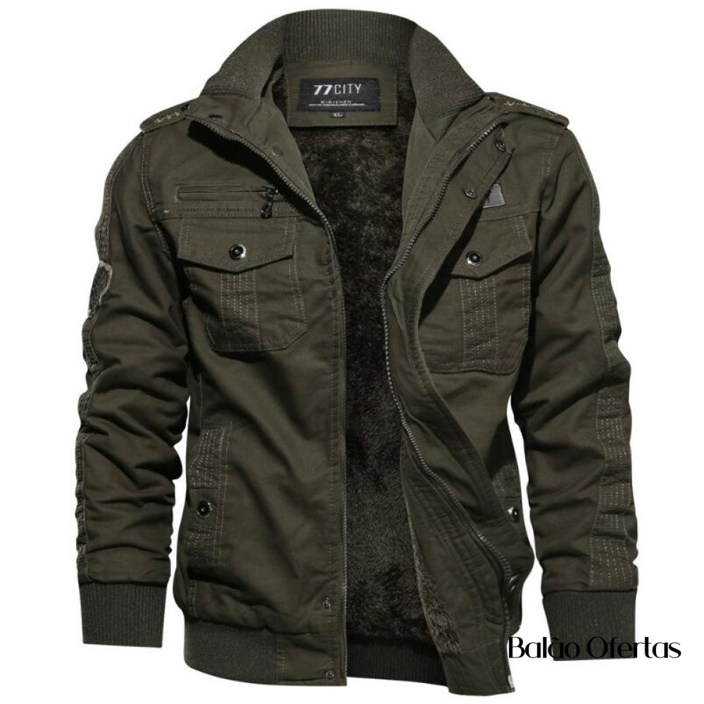 Jaqueta Masculina Forrada - USA Army