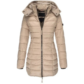 Jaqueta Parka Feminina Puffer Justa ao Corpo - Pantagonia