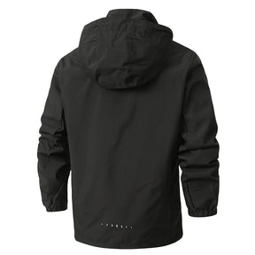 Jaqueta Masculina Tática Impermeável Corta-Vento com Capuz Removível – (Promoção de Inverno 2025)