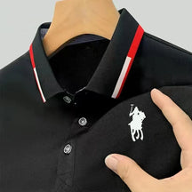 Camisa Masculina Polo Casual Simples Manga Curta - Lojas Tripland