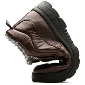 Bota Masculina Para Inverno com Solado Antiderrapante Forro em Algodão - (Promoção de Inverno 2025)