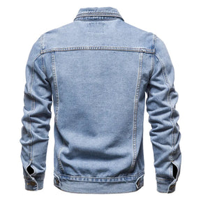 Jaqueta Jeans Masculina Slim Casual ( PROMOÇÃO DE INVERNO )