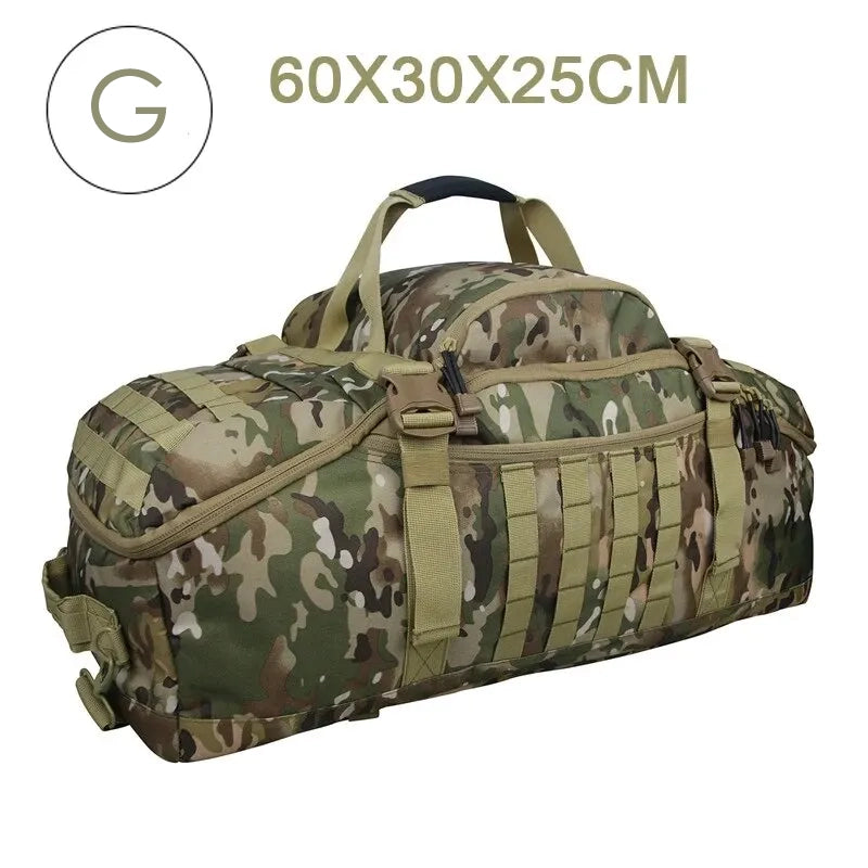 Bolsa Tática Bolsa para Viagem, Bolsa para Acampamento, Bolsa para Academia, Bolsa Militar, Bolsa Tática Impermeável, Bolsa de Grande Capacidade, Bolsa para Bagagem, Bolsa de Mão para Viagem, Bolsa de academia, Mala de academia, Bolsa para treino Bolsa esportiva, Bolsa fitness