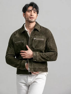 Jaqueta Masculina Slim com Lapela Vintage ( PROMOÇÃO DE INVERNO )