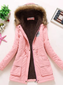 Jaqueta Parka Feminina Acolchoada com Saphira