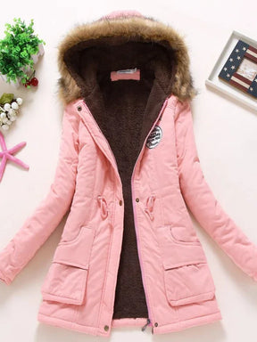 Jaqueta Parka Feminina Acolchoada com Saphira