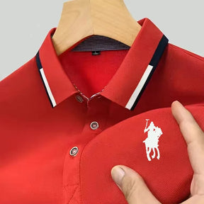 Camisa Masculina Polo Casual Simples Manga Curta - Lojas Tripland