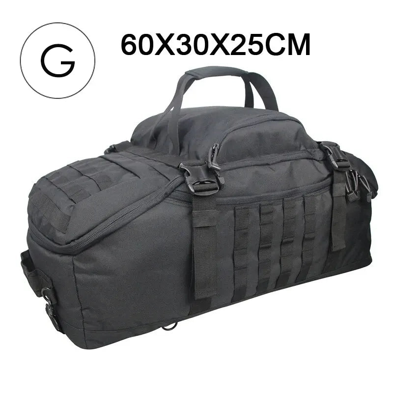 Bolsa Tática Bolsa para Viagem, Bolsa para Acampamento, Bolsa para Academia, Bolsa Militar, Bolsa Tática Impermeável, Bolsa de Grande Capacidade, Bolsa para Bagagem, Bolsa de Mão para Viagem, Bolsa de academia, Mala de academia, Bolsa para treino Bolsa esportiva, Bolsa fitness