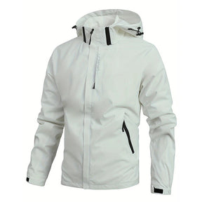 Jaqueta Masculina Tática Impermeável Corta-Vento com Capuz Removível – (Promoção de Inverno 2025)