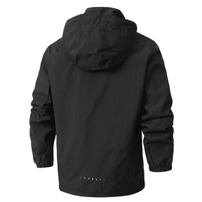 Jaqueta Masculina Tática Impermeável Corta-Vento com Capuz Removível – (Promoção de Inverno 2025)